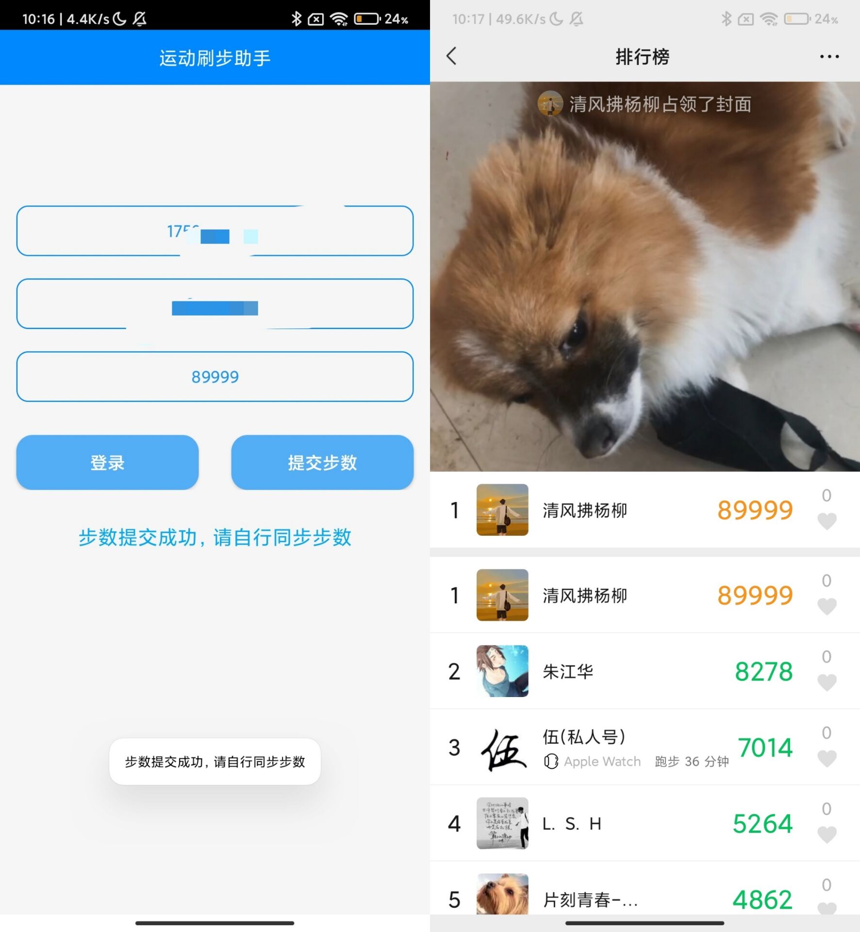 布偶步数助手 支持QQ微信支付宝-Aⁿ-次方