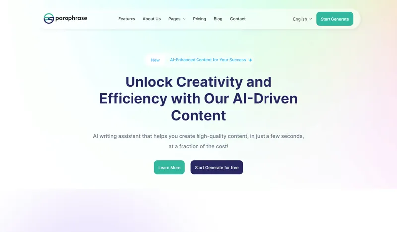 Bootstrap响应式AI写作助手官网源码-Aⁿ-次方